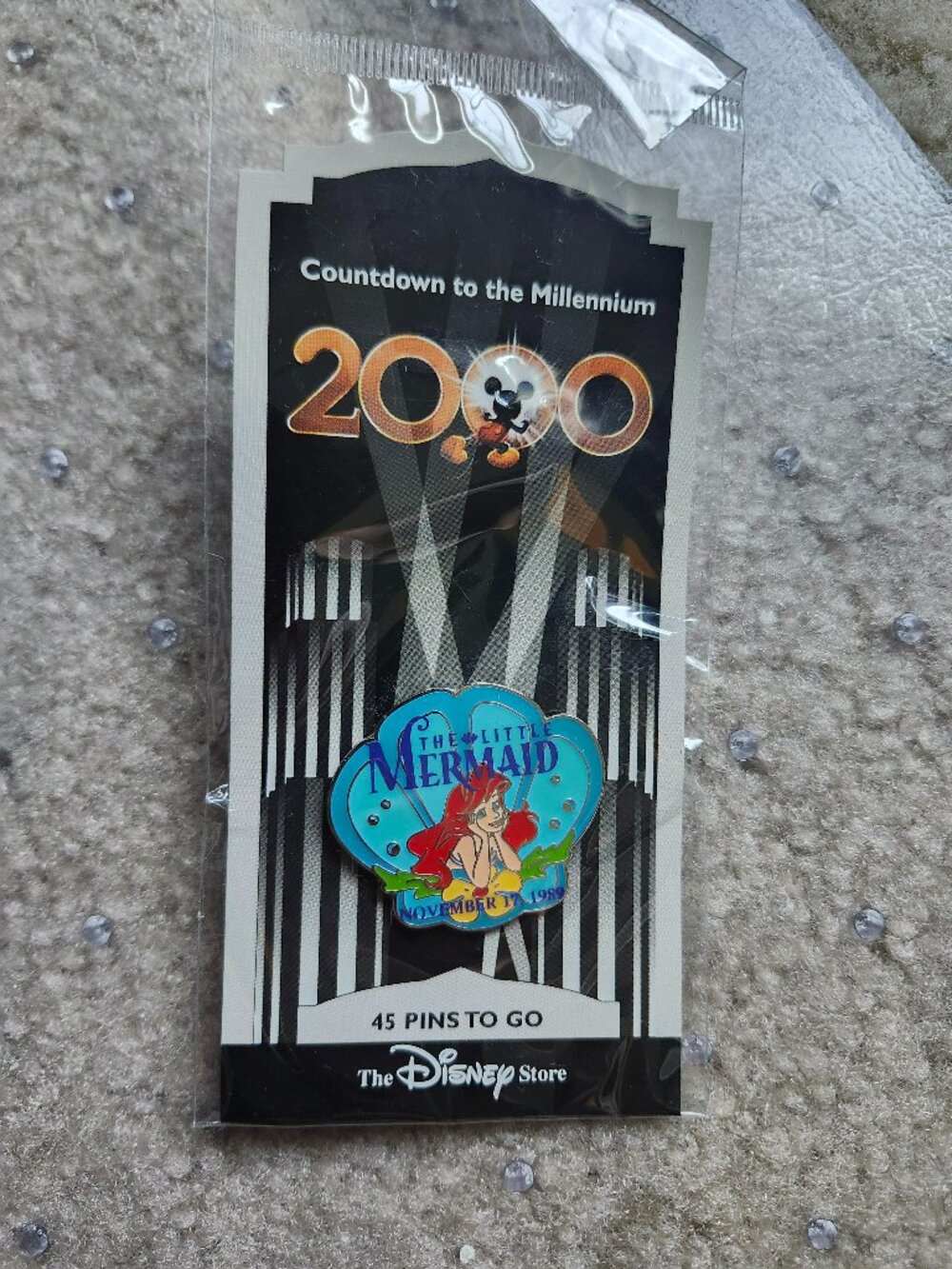 Disney “Countdown To The Millennium - #54  - Ariel and Prince The Little Mermaid